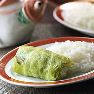 Vegetarian Nappa Cabbage Wrap