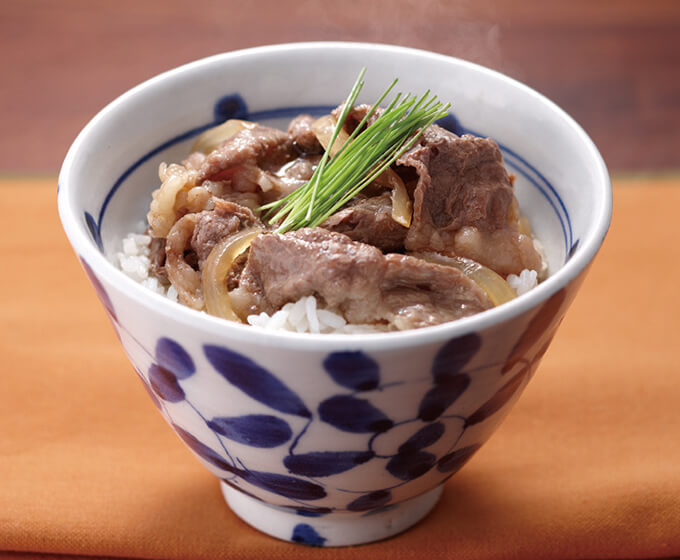 Gyudon Rice With Beef Topping Rice Cooker Jbx Tacook Tiger