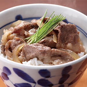 Gyudon （Rice with Beef Topping）