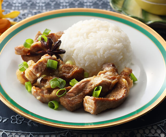 Philippines-style Pork with Rice