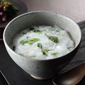 Seven-Herb Rice Porridge