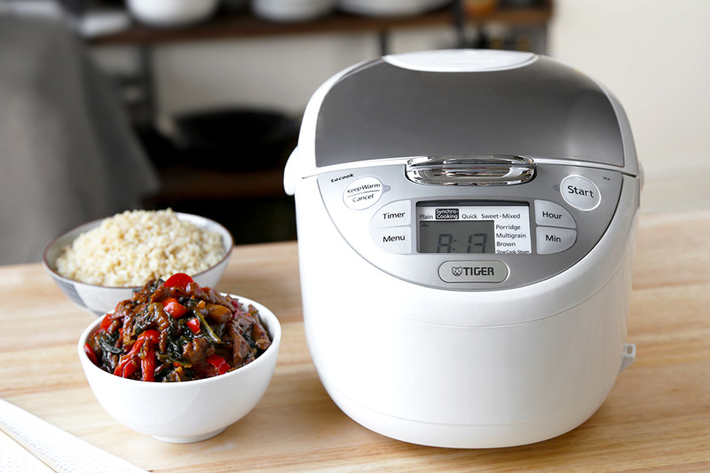 Jax S Series Micom Rice Cooker With Tacook Cooking Plate Tiger