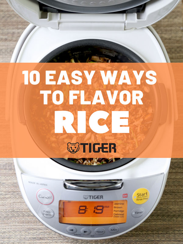10 easy ways to flavor rice