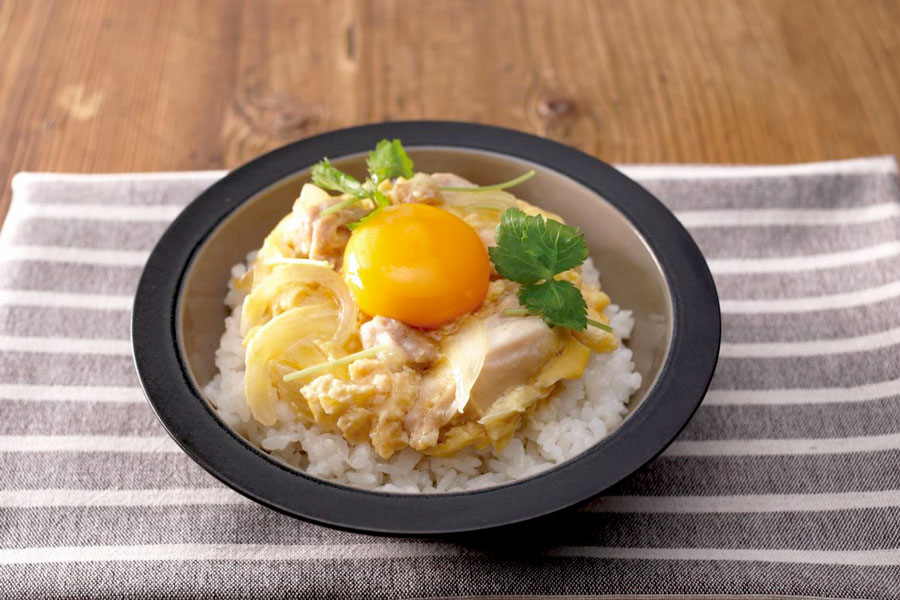 Oyakodon - chicken and egg rice bowl