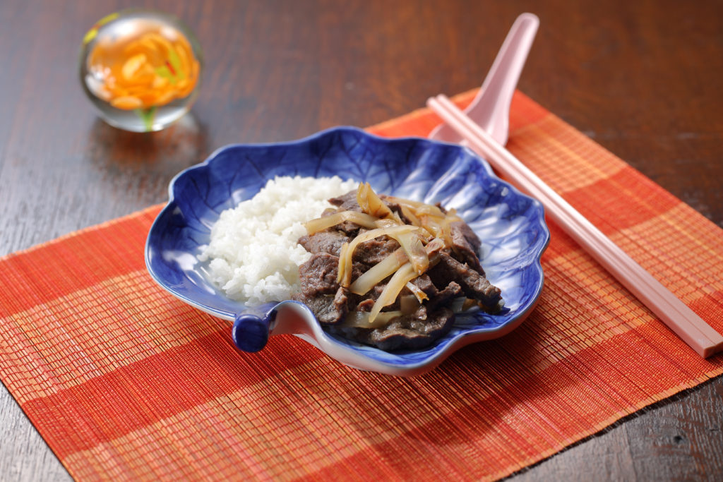 Zha Cai and Beef Rice
