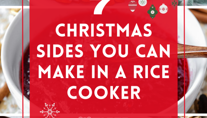 Christmas sides in rice cooker