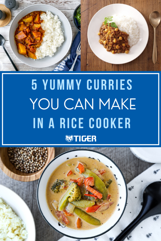 5 CURRIES TO MAKE IN A RICE COOKER