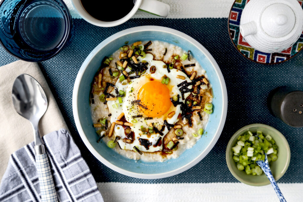 Savory Japanese Breakfast Oatmeal TIGER CORPORATION U.S.A. Rice