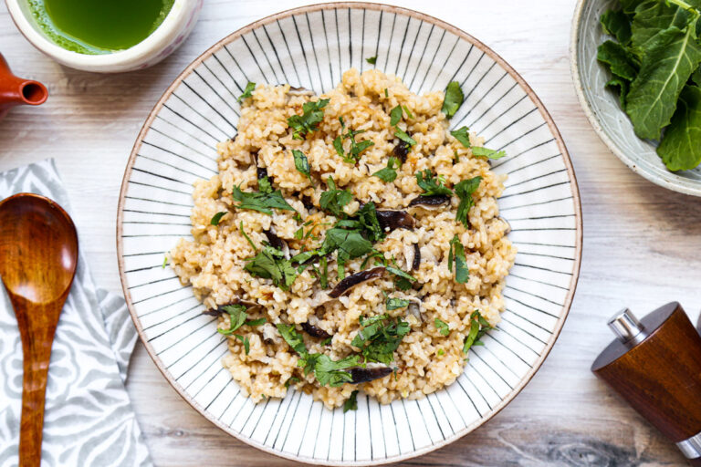 Shiitake Mushroom Garlic Rice TIGER CORPORATION U.S.A. Rice Cookers