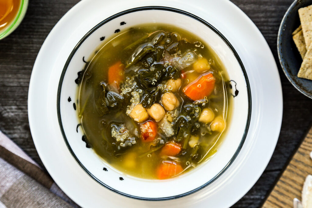 tuscan kale chickpea soup